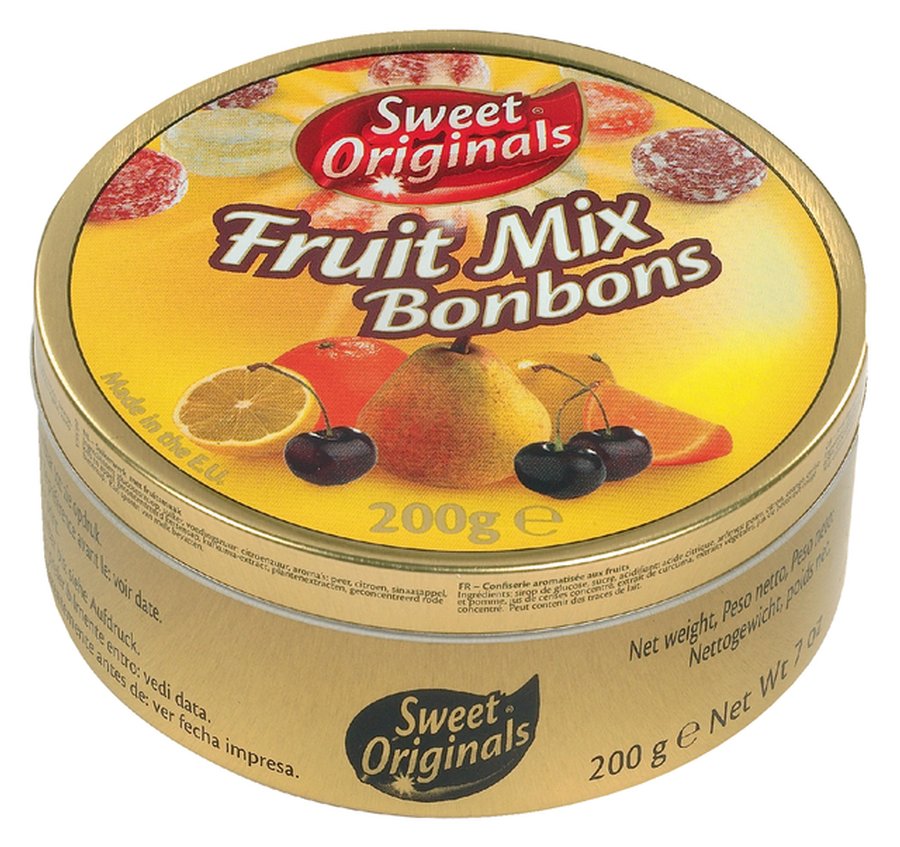 BOITE FER FRUITS 200g