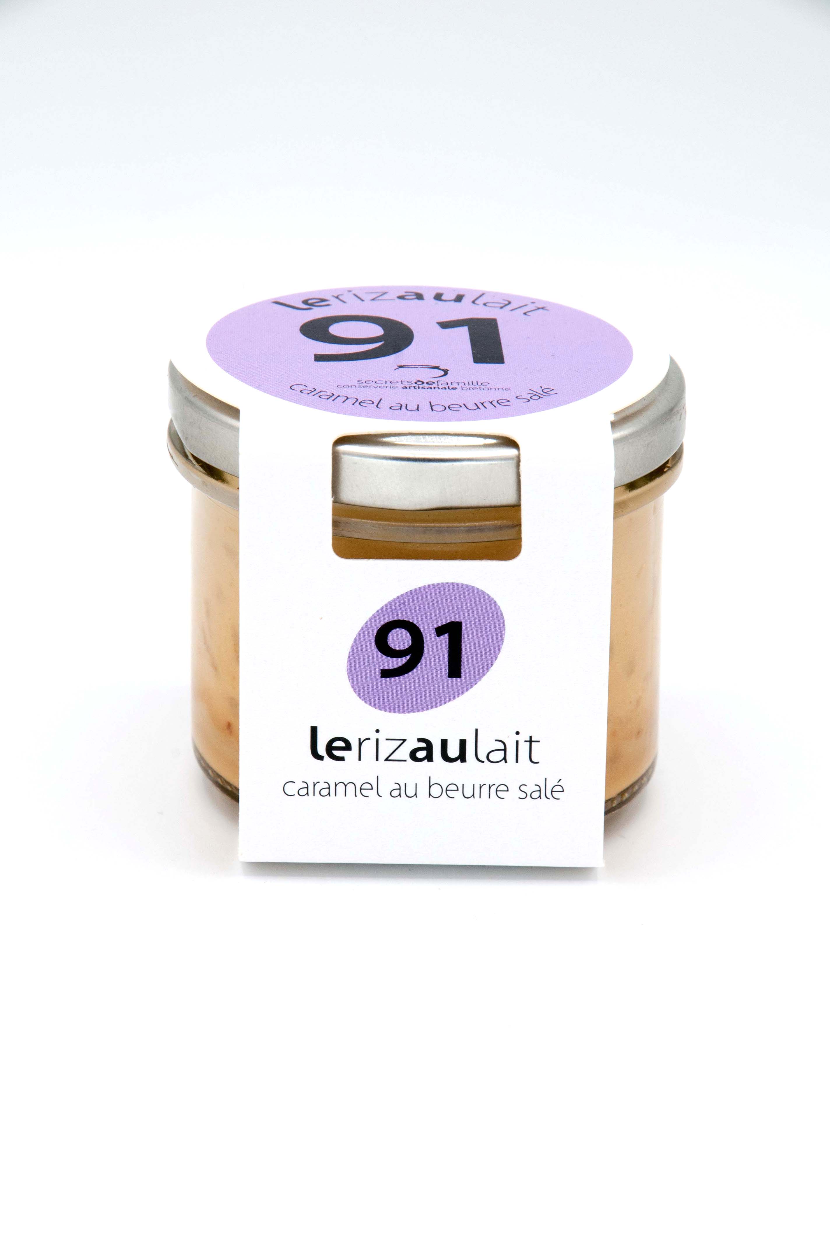 RIZ AU LAIT CARAMEL BEURRE SALE N°91