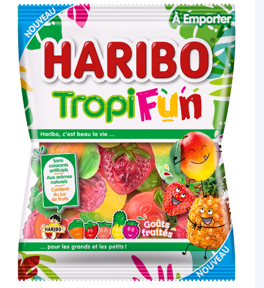 TROPIFUN HARIBO SACHET 100G